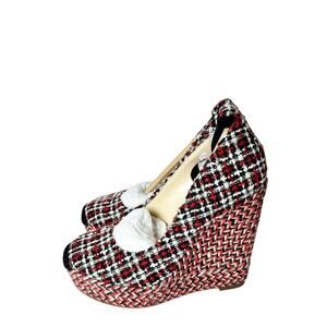 JESSICA SIMPSON WOMEN'S ZEXIE ESPADRILLE WEDGE SANDALS SIZE 5.5 NEW WITH BOX